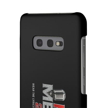 Rap Merch Snap Case for Music Lovers, Hip Hop Phone Cover, Mobile Accessories, Gift for Musicians, Trendy Phone Case