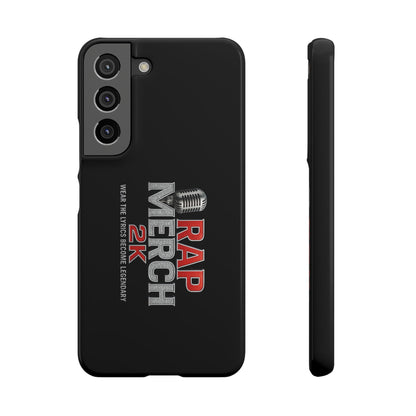 Rap Merch Snap Case for Music Lovers, Hip Hop Phone Cover, Mobile Accessories, Gift for Musicians, Trendy Phone Case