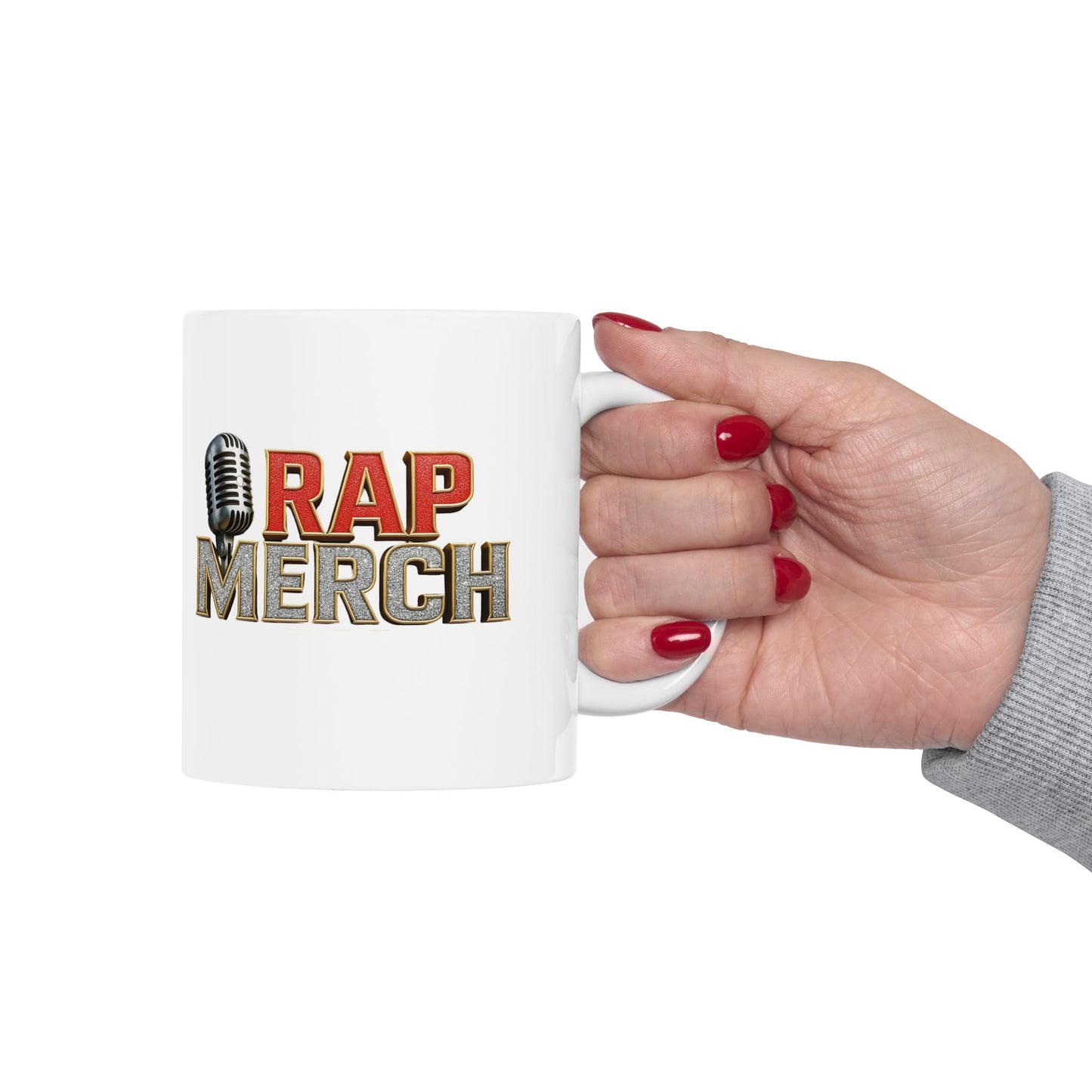Rap Merch Mug - Perfect for Music Lovers, Coffee Enthusiasts, Gift for Friends, Collectible Merchandise, Unique Coffee Cup