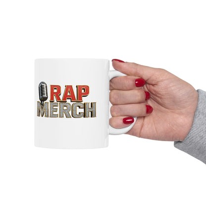 Rap Merch Mug - Perfect for Music Lovers, Coffee Enthusiasts, Gift for Friends, Collectible Merchandise, Unique Coffee Cup