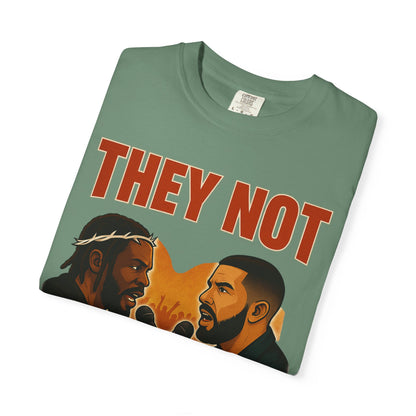 They Not Vs Like Us, Tee: Perfect for Music Lovers, Concerts, Casual Wear, Gift for Trendsetters, Versatile Everyday Style