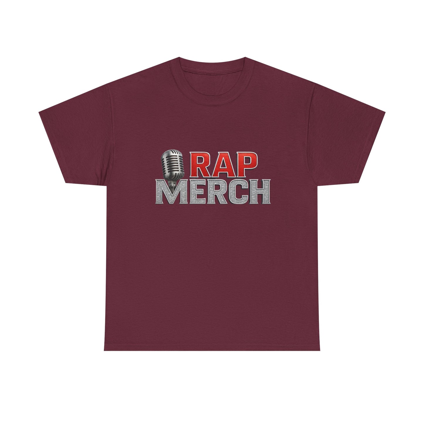 Rap Merch Unisex Heavy Cotton Tee - Perfect for Music Lovers, Gift for Hip-Hop Fans, Streetwear Style, Concert Outfit, Festival Apparel
