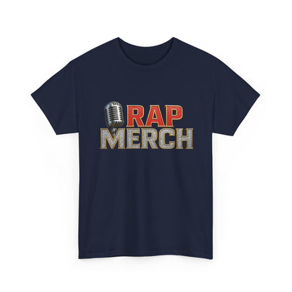Rap Merch Unisex Heavy Cotton Tee - Hip Hop Style Shirt, Music Lover Gift, Streetwear Apparel, Festival Wear, Casual Outfit
