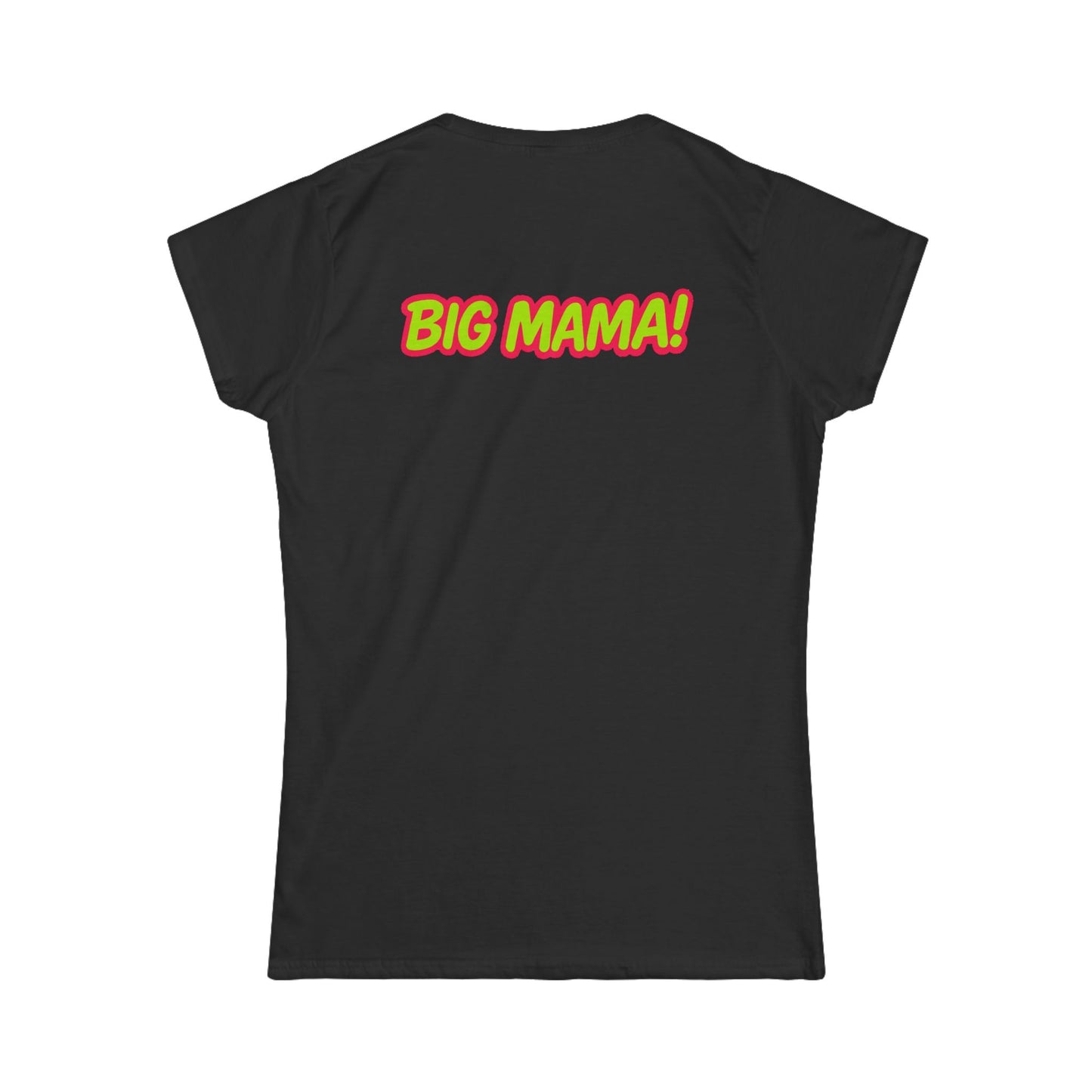 Rap Merch Women's Softstyle Tee - Big Mama Graphic Tee, Hip Hop Fashion, Gift for Music Lovers, Casual Chic Style, Birthday Gift