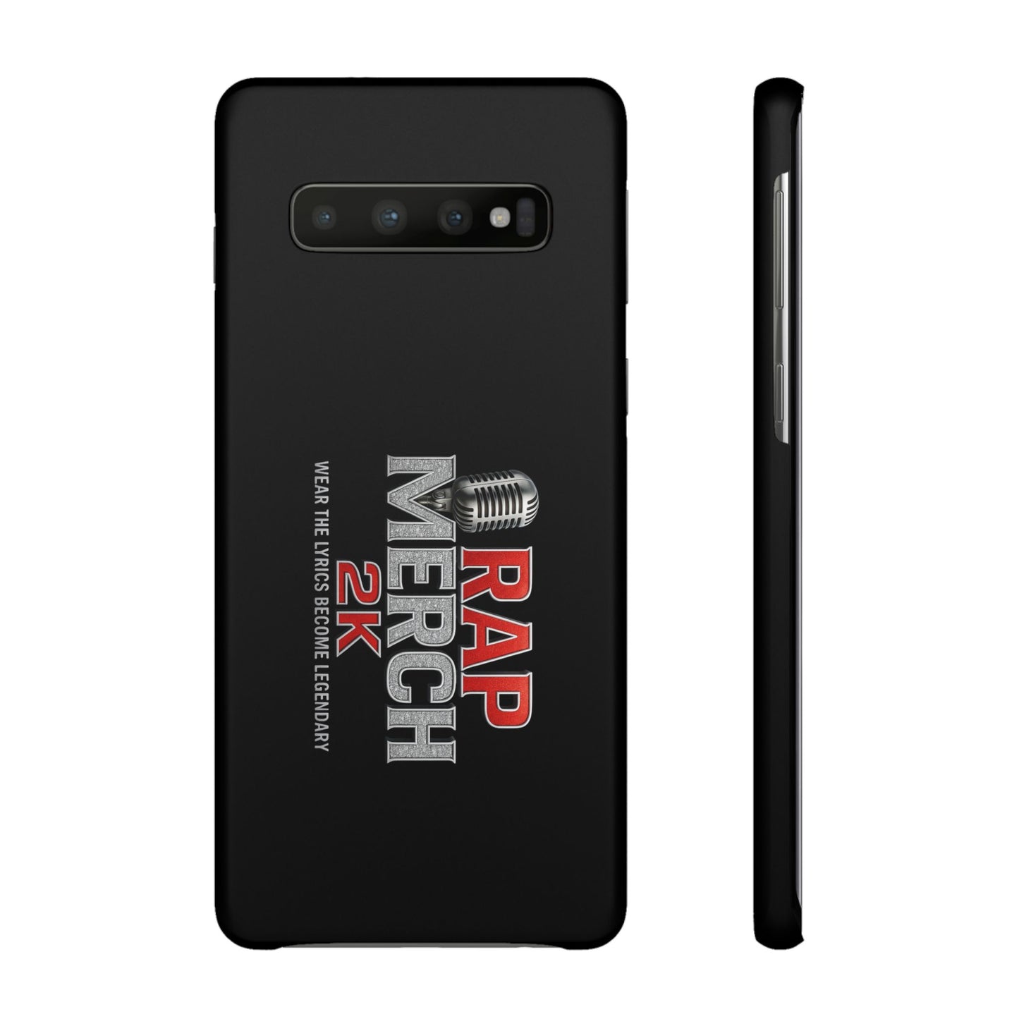 Rap Merch Snap Case for Music Lovers, Hip Hop Phone Cover, Mobile Accessories, Gift for Musicians, Trendy Phone Case