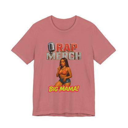 Rap Merch Big Mama Unisex Jersey Tee, Music Fans Shirt, Hip-Hop Apparel, Concert Outfit, Gift for Her