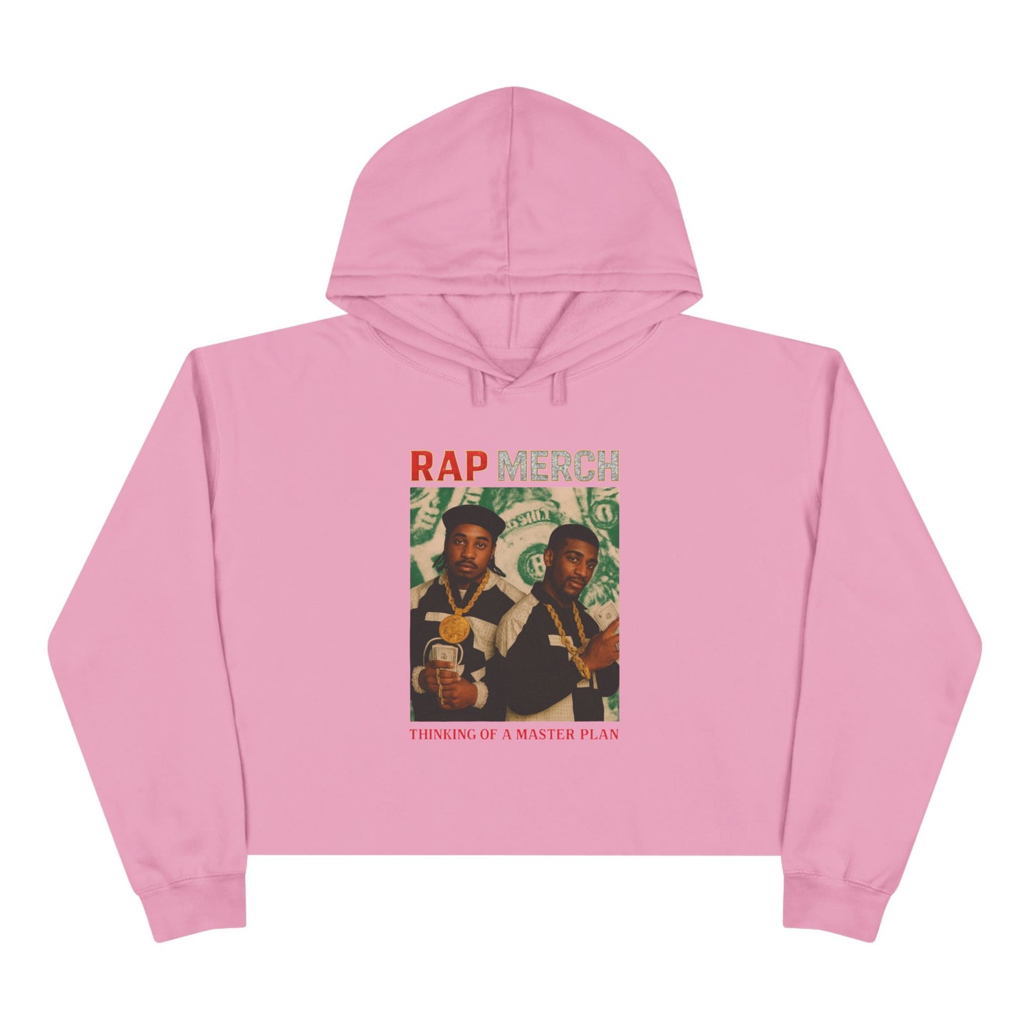 Vintage Rap Merch Crop Hoodie, Hip Hop Sweatshirt, Casual Streetwear, Gift for Music Lovers, Unisex Fashion