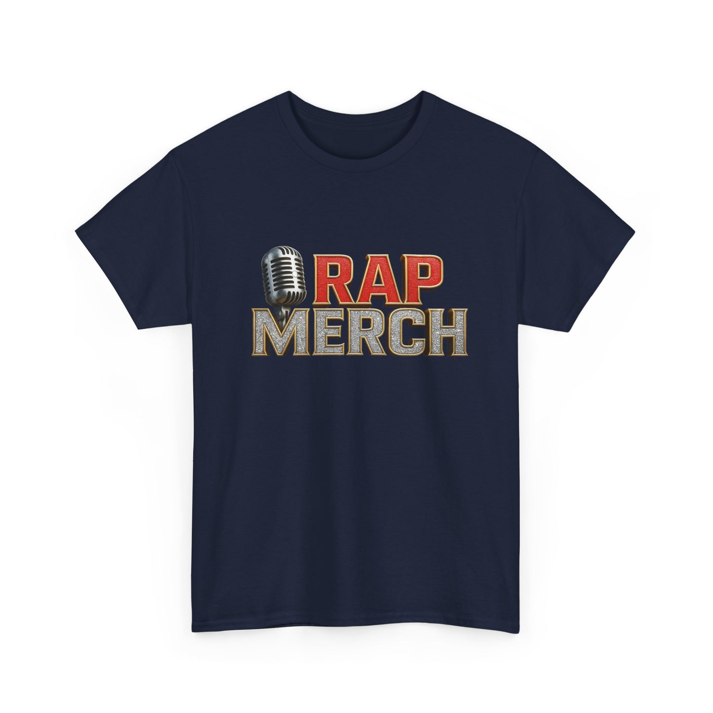 Rap Merch Unisex Heavy Cotton Tee - Hip Hop Style Shirt, Music Lover Gift, Streetwear Apparel, Festival Wear, Casual Outfit
