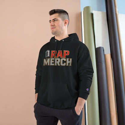 Rap Merch Champion Hoodie | Music Lover Gift, Streetwear Fashion, Hip Hop Apparel, Casual Comfort, Unisex Hoodie