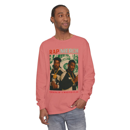 Retro Rap Long Sleeve Tee, Unisex Music Shirt, Hip Hop Tee, Vintage Rap Merchandise, Gift for Music Lovers, Streetwear Top