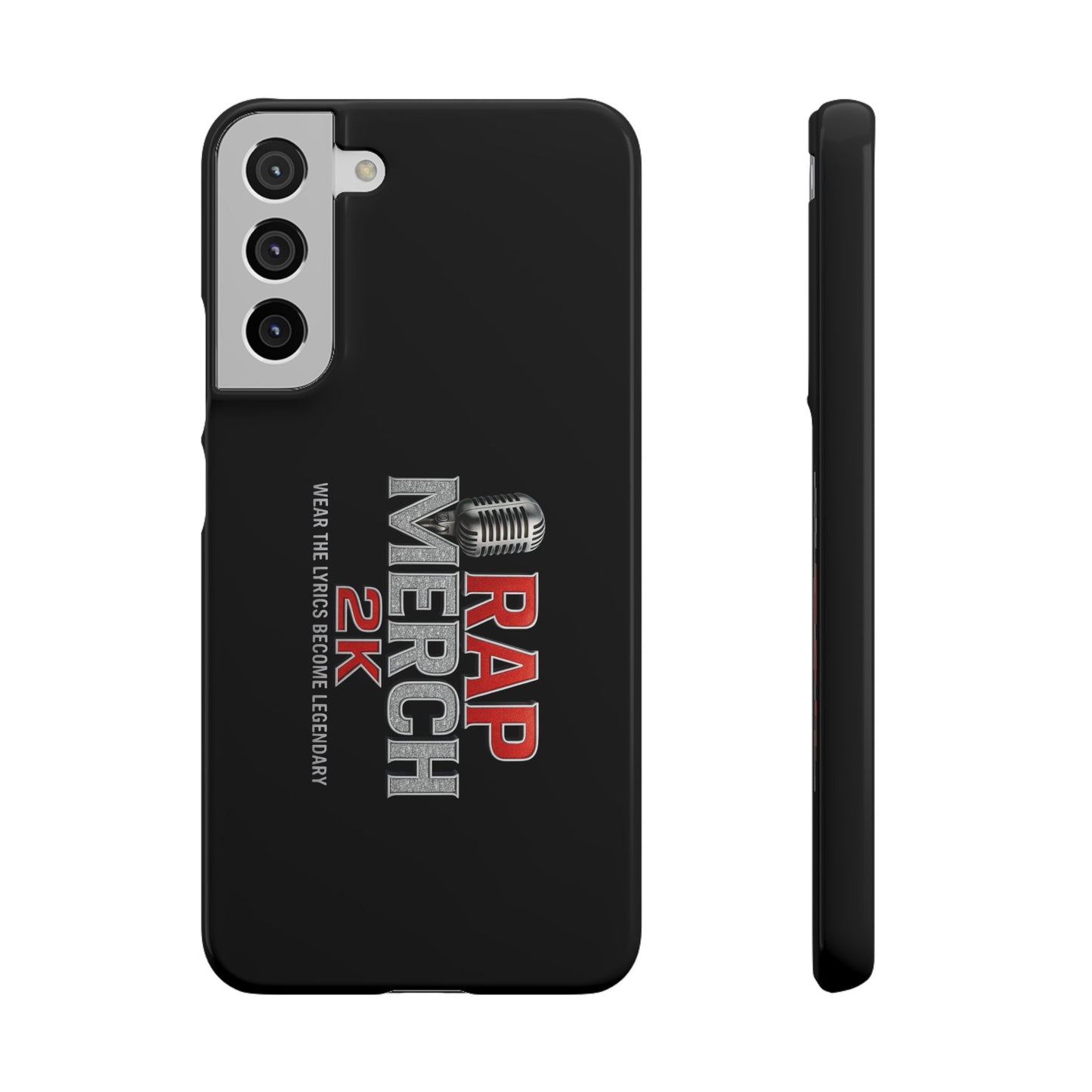 Rap Merch Snap Case for Music Lovers, Hip Hop Phone Cover, Mobile Accessories, Gift for Musicians, Trendy Phone Case