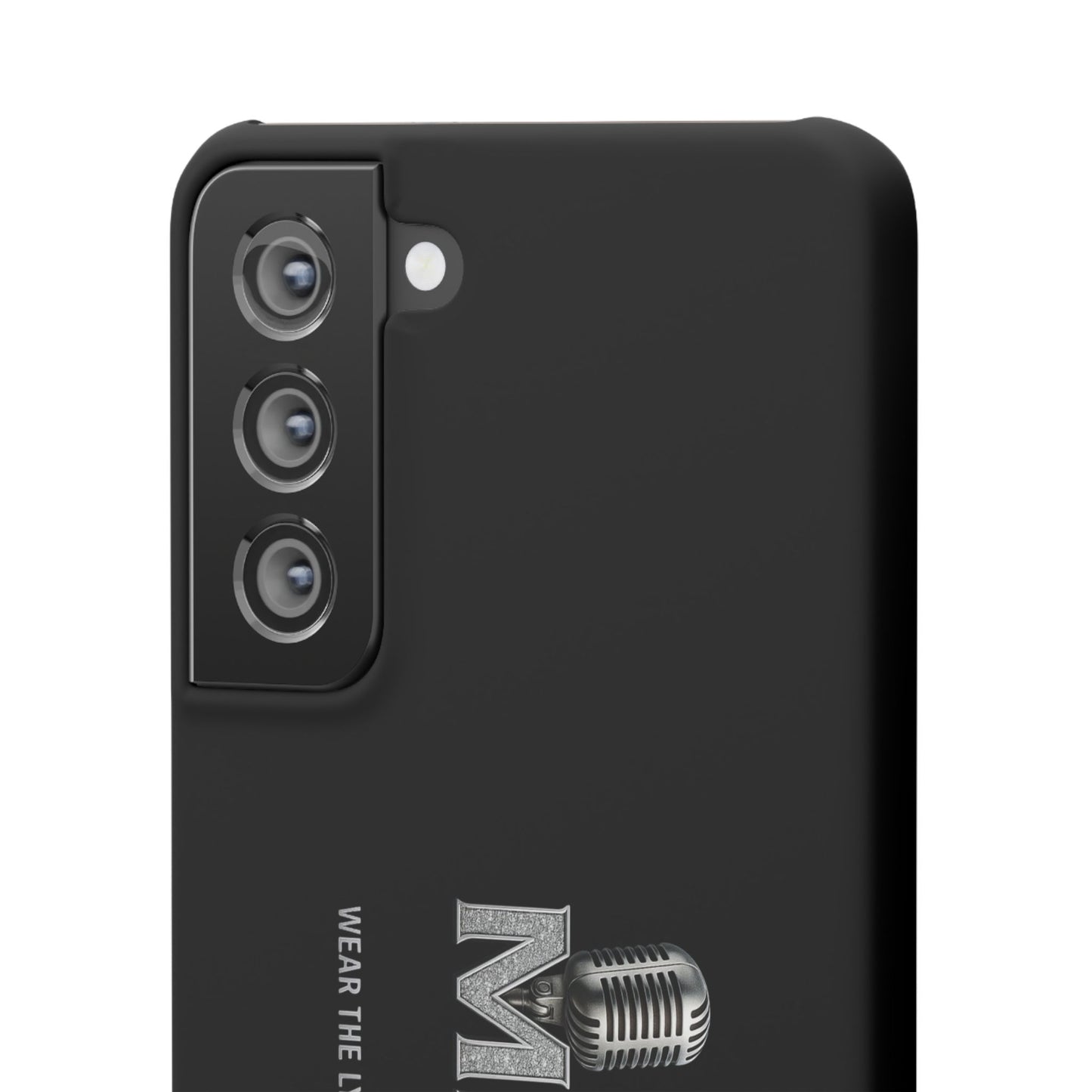Rap Merch Snap Case for Music Lovers, Hip Hop Phone Cover, Mobile Accessories, Gift for Musicians, Trendy Phone Case