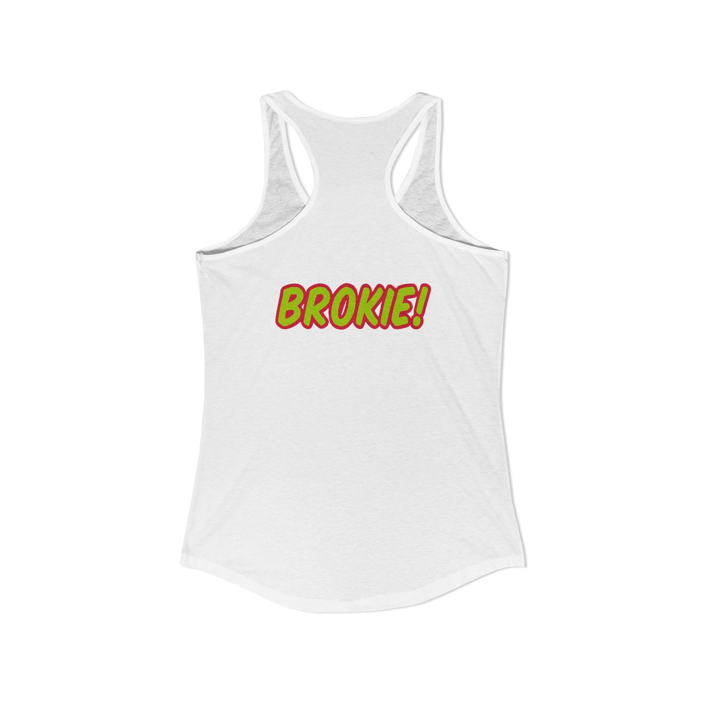 Women's Music-Inspired Racerback Tank, Cool Summer Workout Top, Rap Merch Tee, Casual Streetwear, Gift for Music Lovers, 80s Theme Party Tee