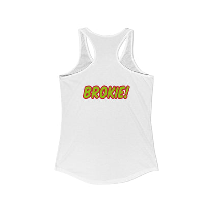Women's Music-Inspired Racerback Tank, Cool Summer Workout Top, Rap Merch Tee, Casual Streetwear, Gift for Music Lovers, 80s Theme Party Tee