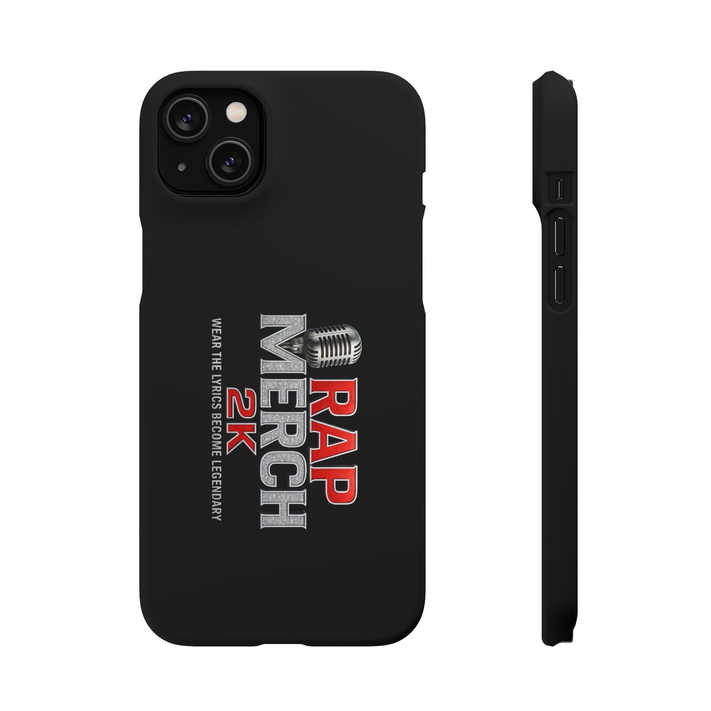 Rap Merch Snap Case for Music Lovers, Hip Hop Phone Cover, Mobile Accessories, Gift for Musicians, Trendy Phone Case