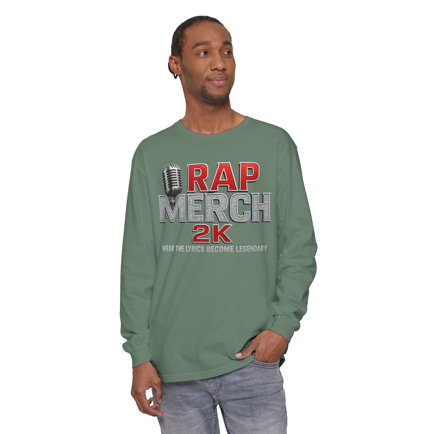 Rap Merch Long Sleeve T-Shirt - Legendary Lyrics Apparel, Music Lover Gift, Unisex Fashion, Casual Wear, Concert Merchandise