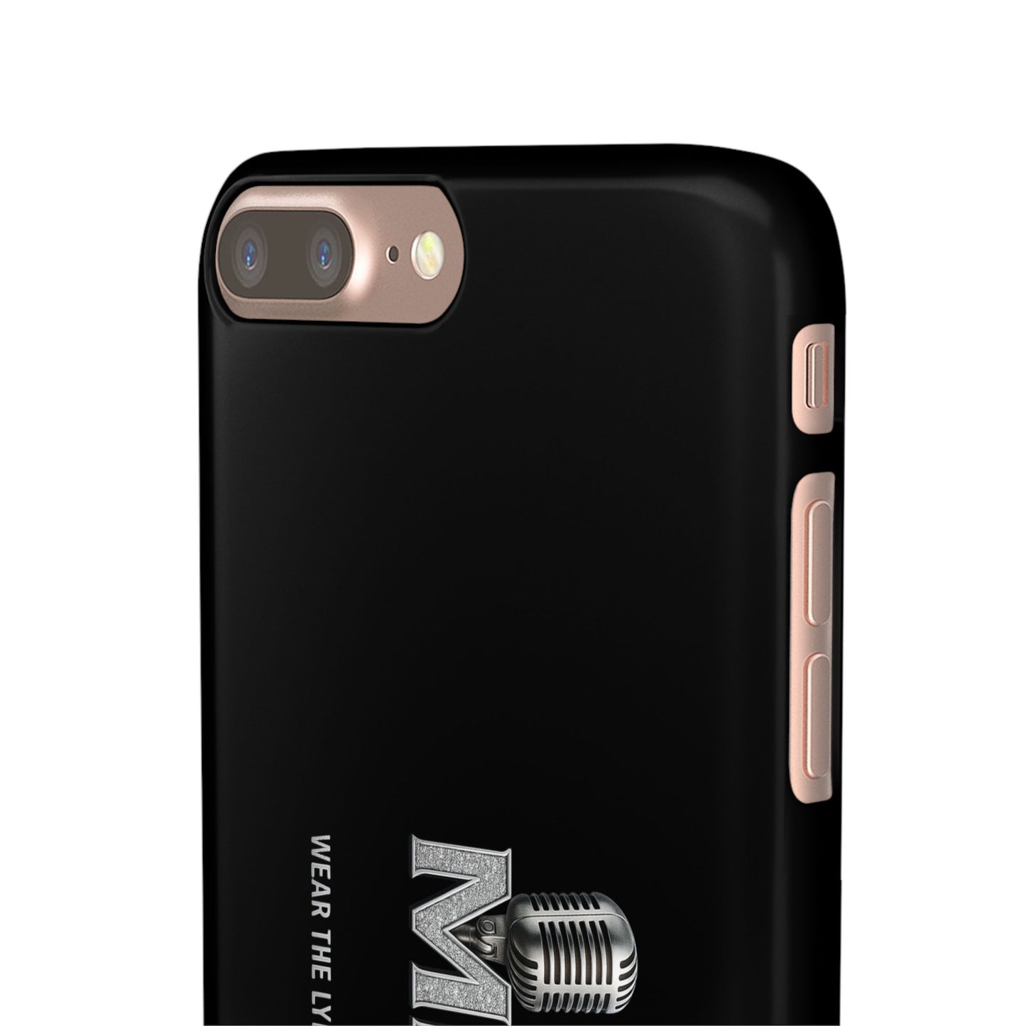 Rap Merch Snap Case for Music Lovers, Hip Hop Phone Cover, Mobile Accessories, Gift for Musicians, Trendy Phone Case