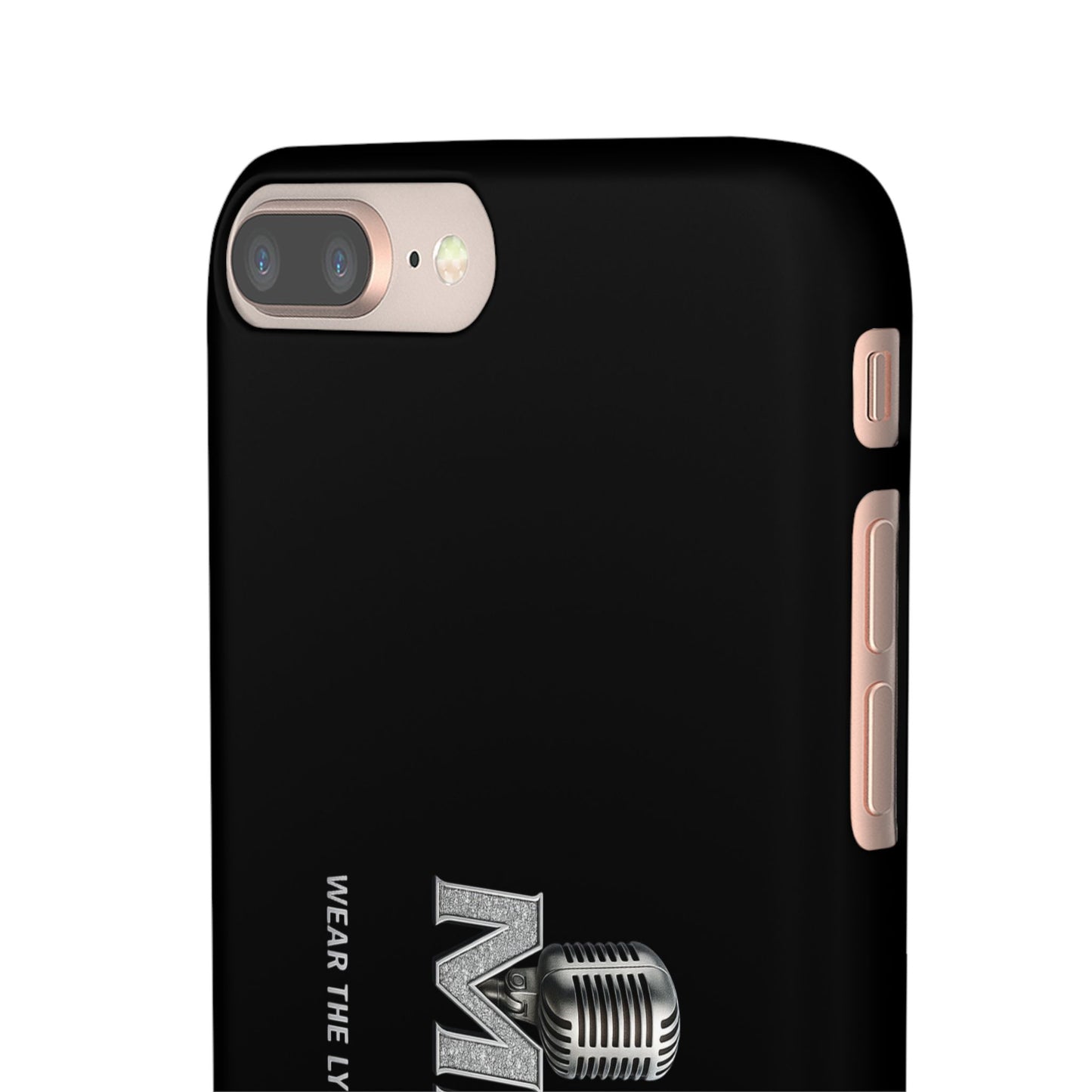 Rap Merch Snap Case for Music Lovers, Hip Hop Phone Cover, Mobile Accessories, Gift for Musicians, Trendy Phone Case