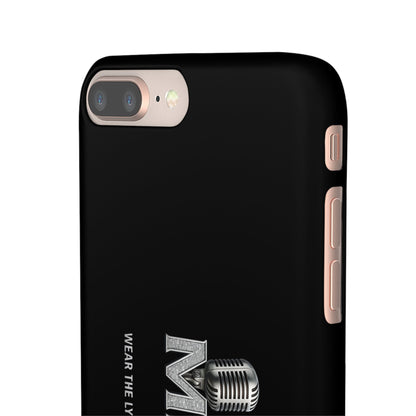 Rap Merch Snap Case for Music Lovers, Hip Hop Phone Cover, Mobile Accessories, Gift for Musicians, Trendy Phone Case