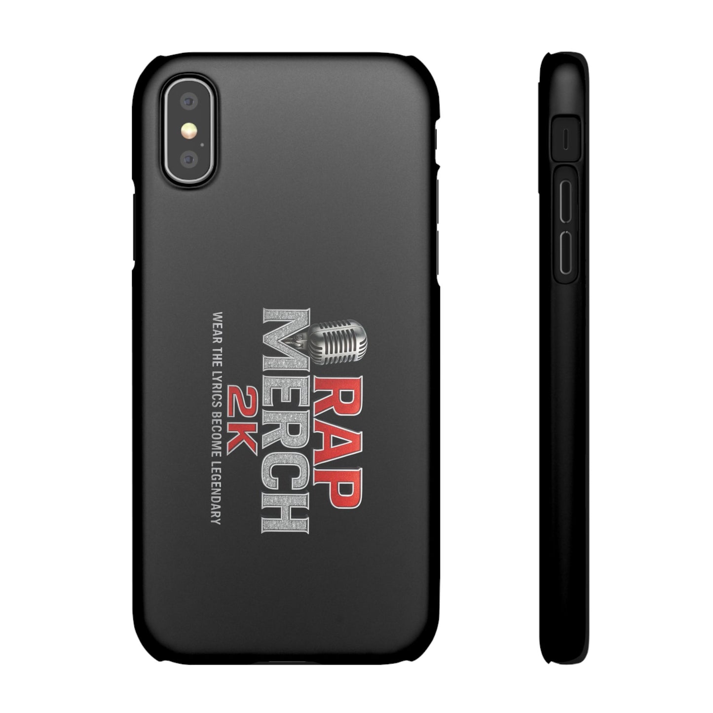 Rap Merch Snap Case for Music Lovers, Hip Hop Phone Cover, Mobile Accessories, Gift for Musicians, Trendy Phone Case
