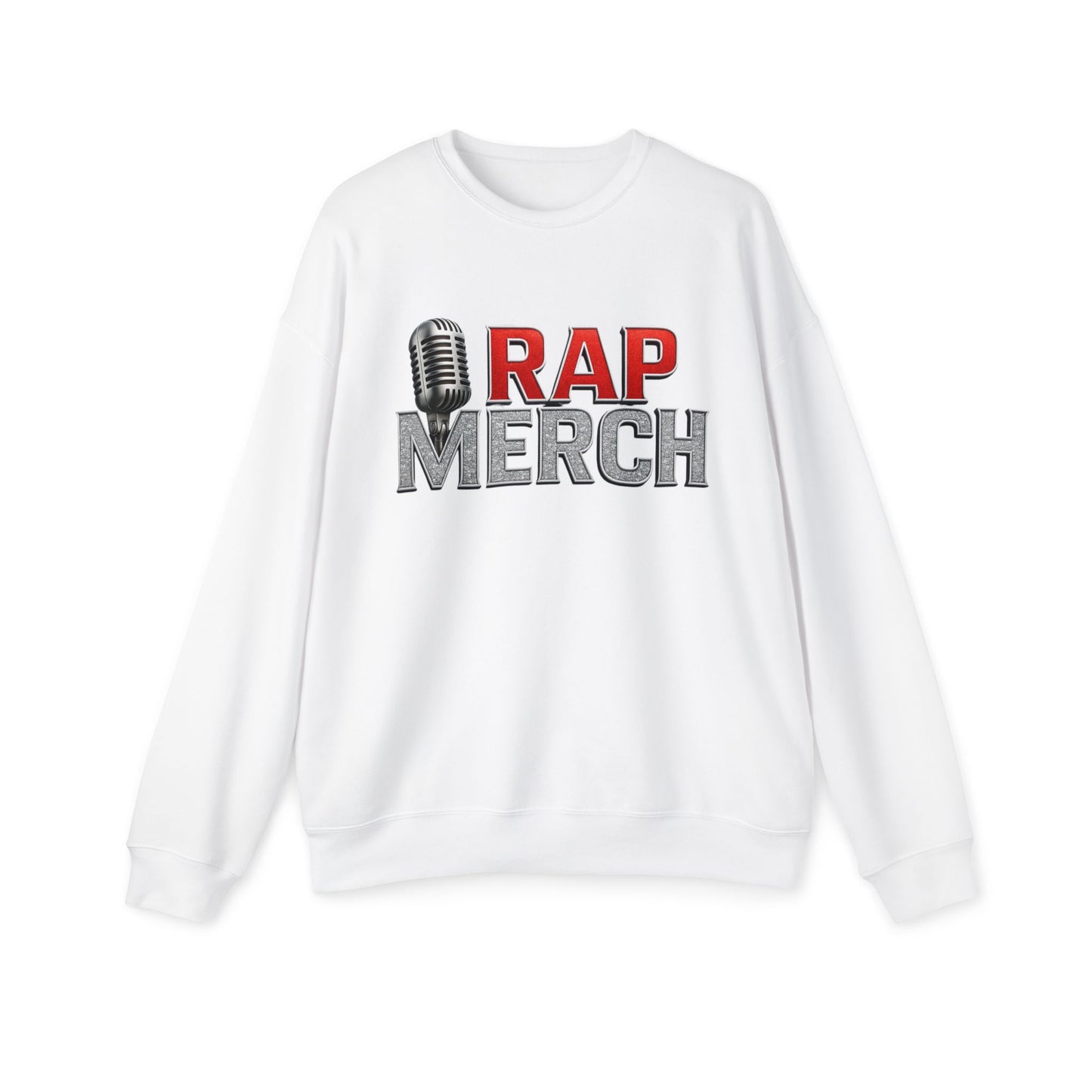 Rap Merch Unisex Drop Shoulder Sweatshirt | Casual Style Streetwear, Great for Parties, Hip-Hop Events, Gift for Music Lovers