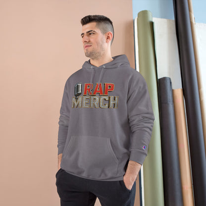 Rap Merch Champion Hoodie Music Lover Gift, Streetwear Fashion, Hip Hop Apparel, Casual Comfort, Unisex Hoodie