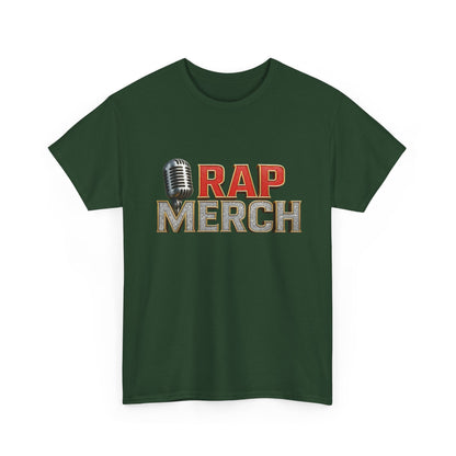 Rap Merch Unisex Heavy Cotton Tee - Hip Hop Style Shirt, Music Lover Gift, Streetwear Apparel, Festival Wear, Casual Outfit