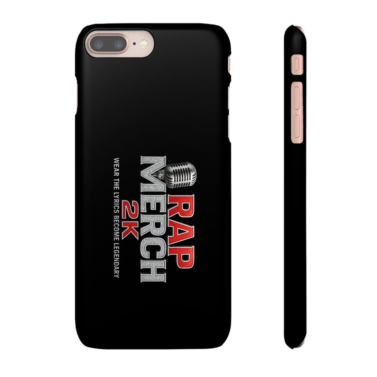Rap Merch Snap Case for Music Lovers, Hip Hop Phone Cover, Mobile Accessories, Gift for Musicians, Trendy Phone Case