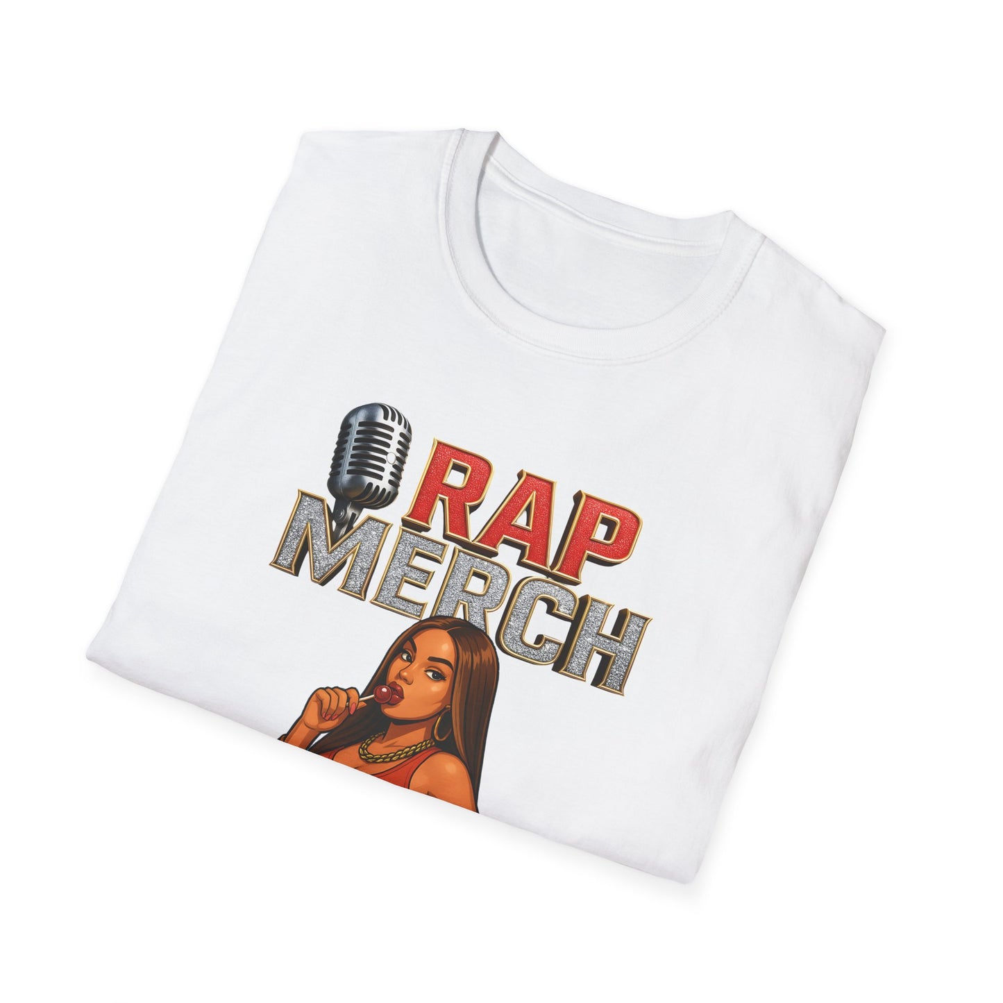 Vibrant Rap Merch T-Shirt, Perfect for Music Lovers, Graphic Tee Gift, Streetwear Fashion, Casual Everyday Wear