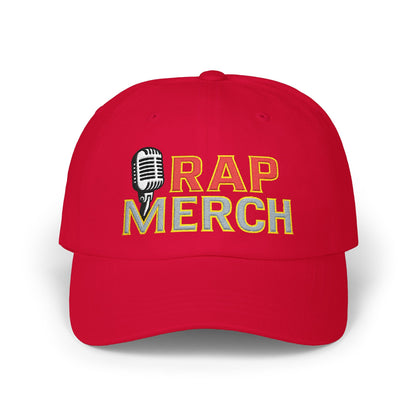 Rap Merch 2K Classic Dad Hat – Bold Red Streetwear Cap with Hip Hop Vibes, Summer Accessory, Streetwear Style