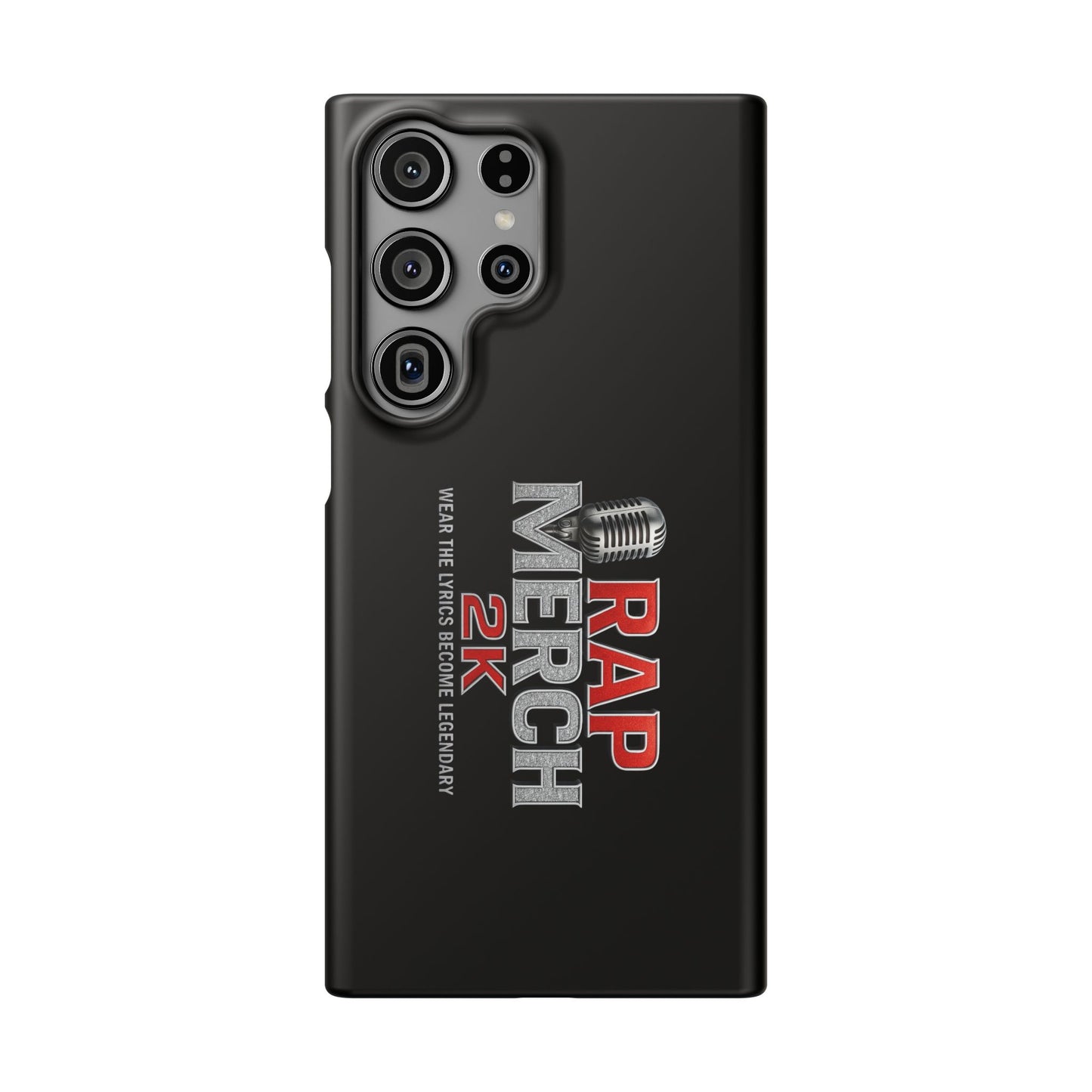 Rap Merch Snap Case for Music Lovers, Hip Hop Phone Cover, Mobile Accessories, Gift for Musicians, Trendy Phone Case