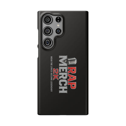 Rap Merch Snap Case for Music Lovers, Hip Hop Phone Cover, Mobile Accessories, Gift for Musicians, Trendy Phone Case