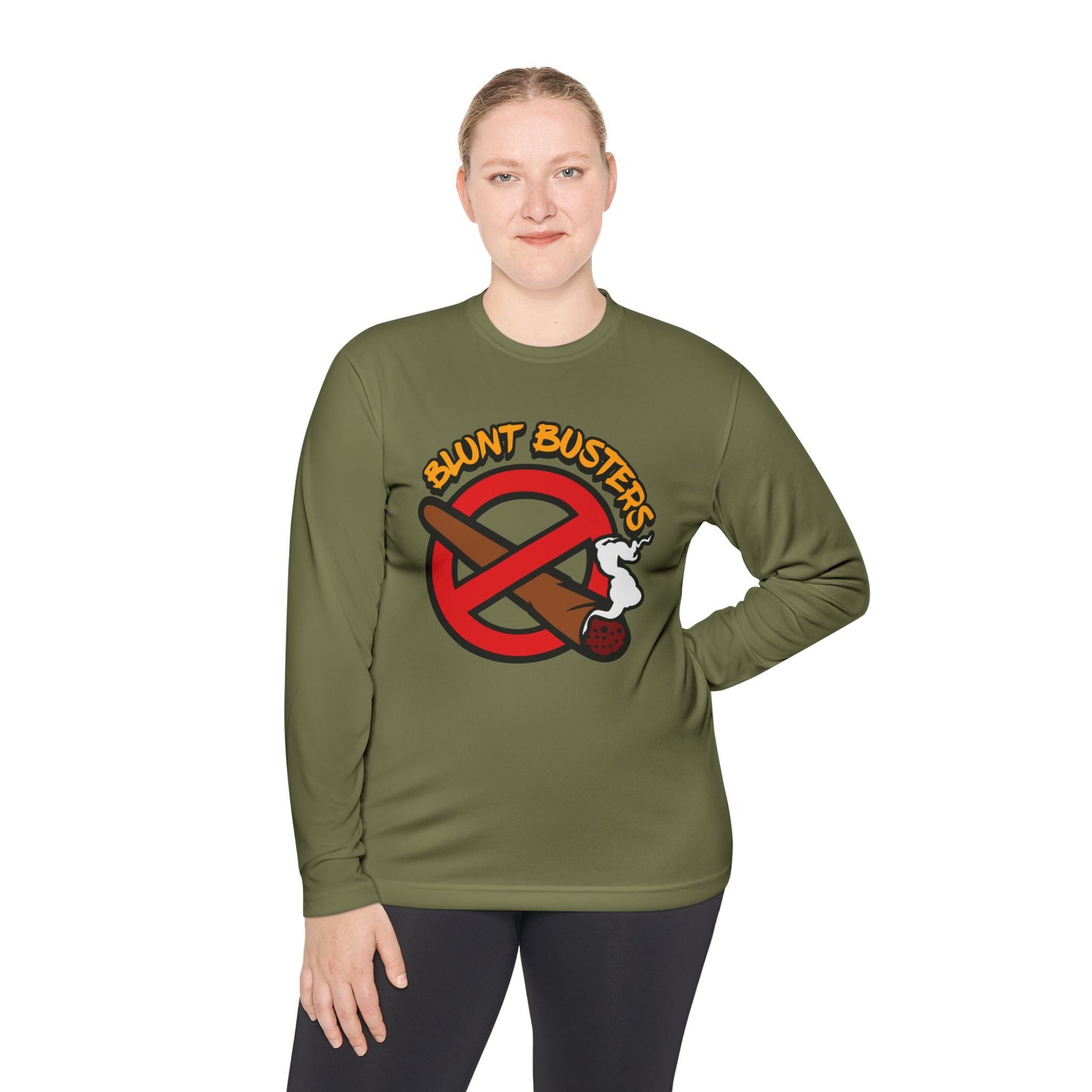 promo pack Blunt Busters Long Sleeve Tee, Perfect for Casual Wear, Gifting, Humor, and Celebrations like Birthdays or Holidays, Just for Laughs!