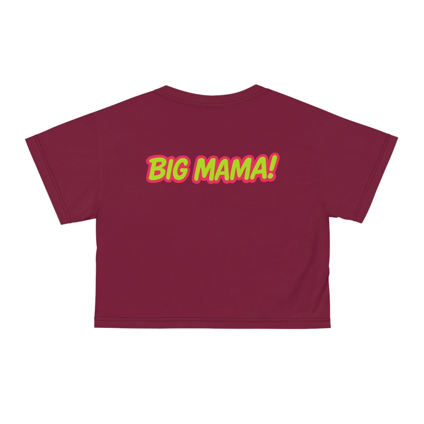 Big Mama Rap Merch Crop Tee - Trendy Streetwear, Music Lover Gift, Festival Outfit, Casual Summer Style, Hip Hop Apparel