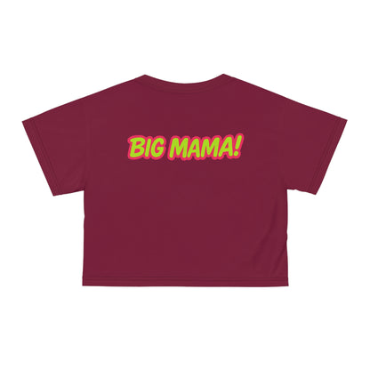 Big Mama Rap Merch Crop Tee - Trendy Streetwear, Music Lover Gift, Festival Outfit, Casual Summer Style, Hip Hop Apparel