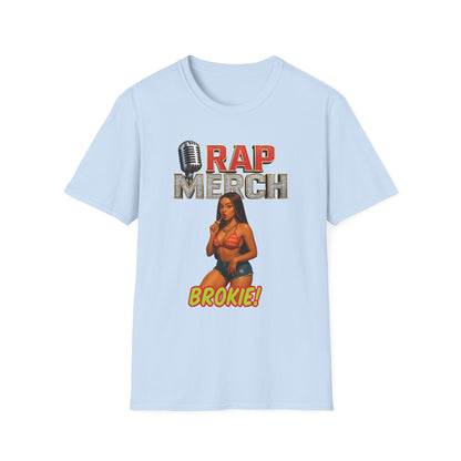Rap Merch Unisex Softstyle T-Shirt - Fun Hip Hop Graphic Tee, Music Lover Gift, Concert Apparel, Casual Wear, Streetwear Fashion