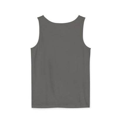 Rap Merch Garment-Dyed Tank Top - Unisex Music Apparel, Hip-Hop Fashion, Casual Summer Wear, Gift for Music Lovers, Festival Clothing