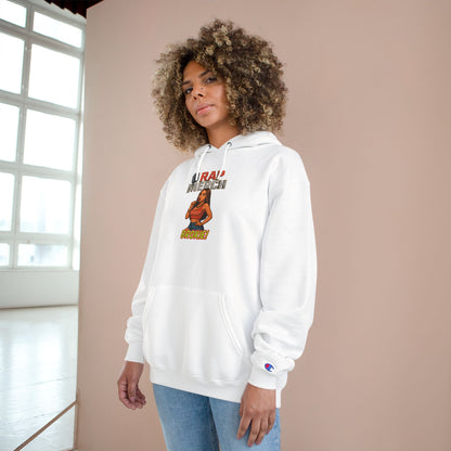 Rap Merch Champion Hoodie - Hip Hop Apparel, Cozy Streetwear, Music Lover Gift, Casual Style, Trendy Outfit
