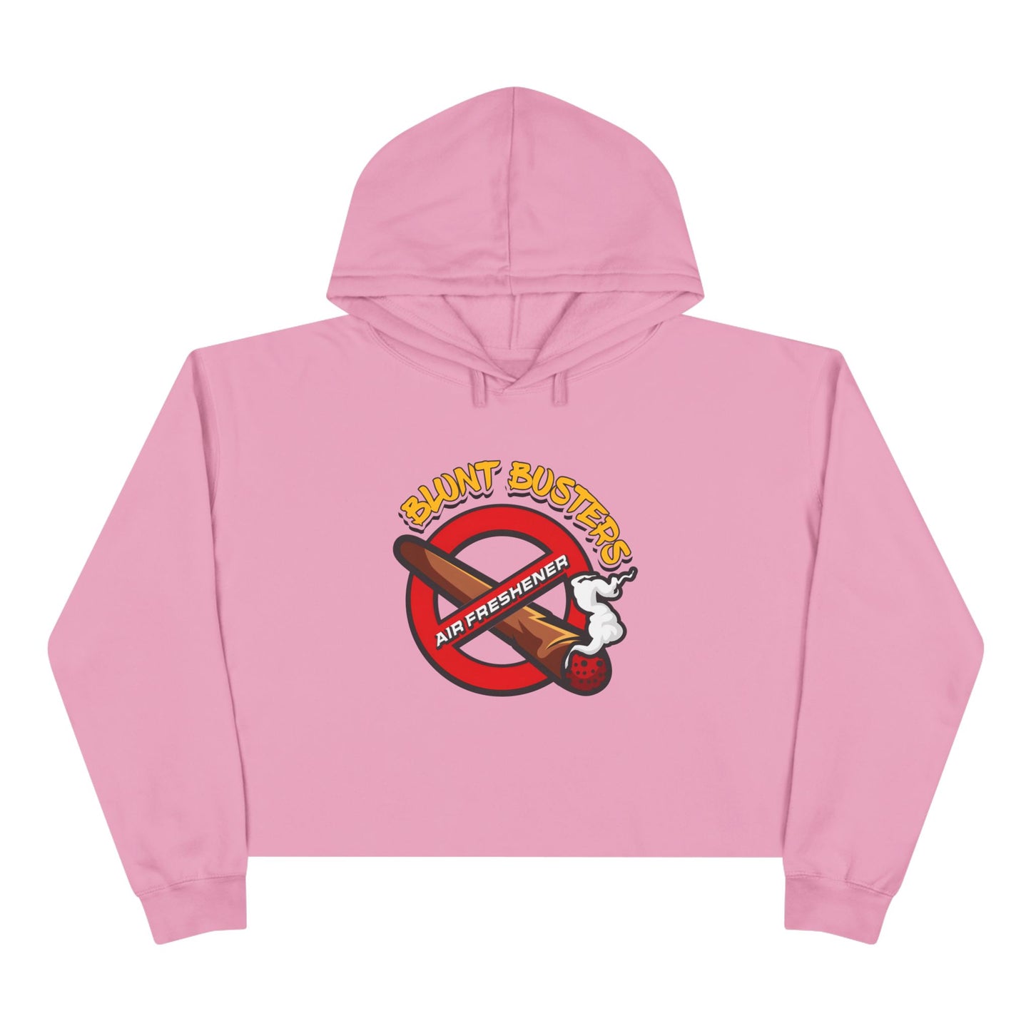 Ghostbuster Crop Hoodie - Retro Style, Perfect for Casual Wear, Halloween, & Fan Merchandise