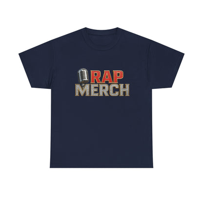 Rap Merch Unisex Heavy Cotton Tee - Hip Hop Style Shirt, Music Lover Gift, Streetwear Apparel, Festival Wear, Casual Outfit