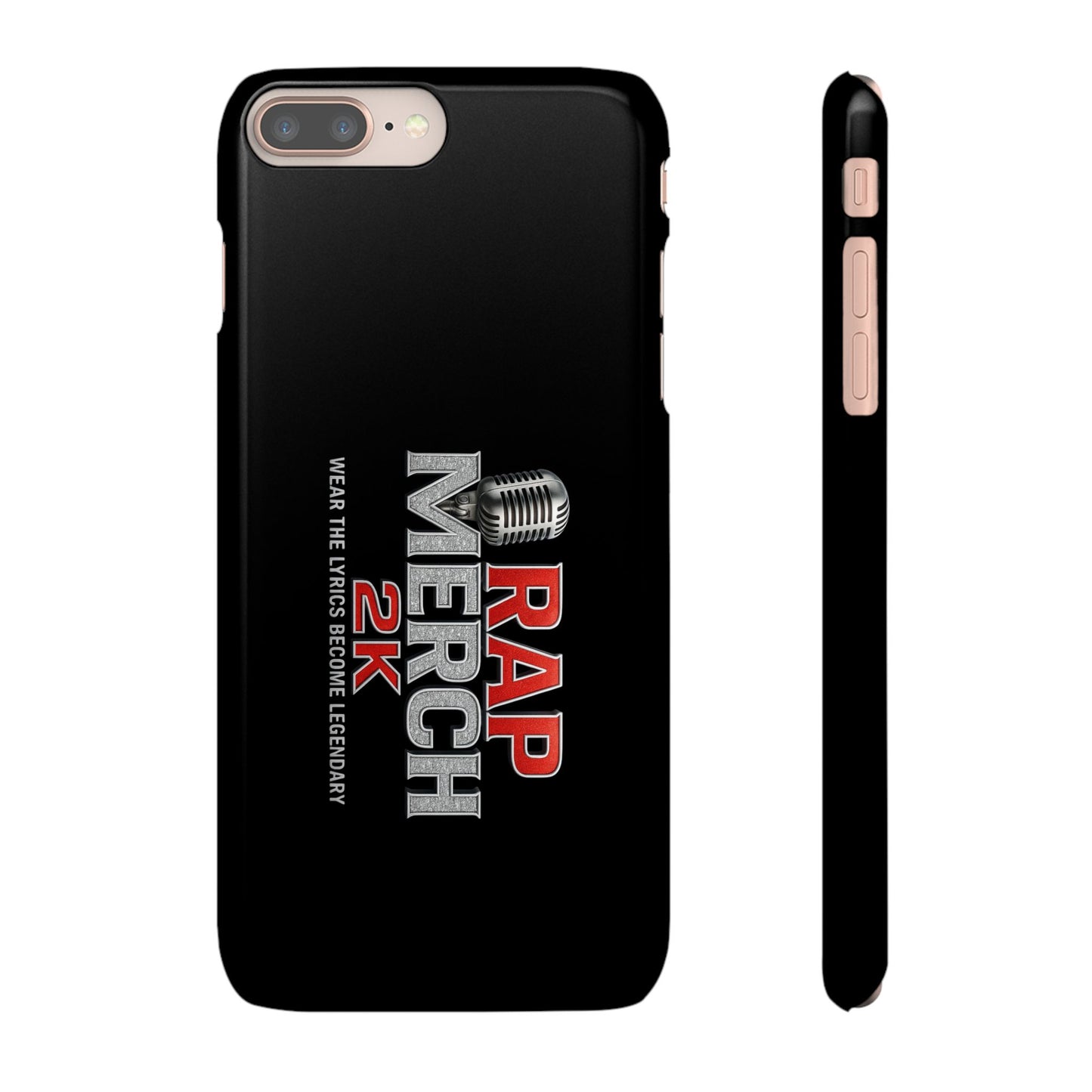 Rap Merch Snap Case for Music Lovers, Hip Hop Phone Cover, Mobile Accessories, Gift for Musicians, Trendy Phone Case