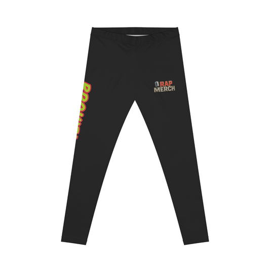 Stylish Women's Casual Leggings, Trendy AOP Leggings for Everyday Wear, Gym, and Lounge, Unique Rap Merch, Gift for Music Lovers