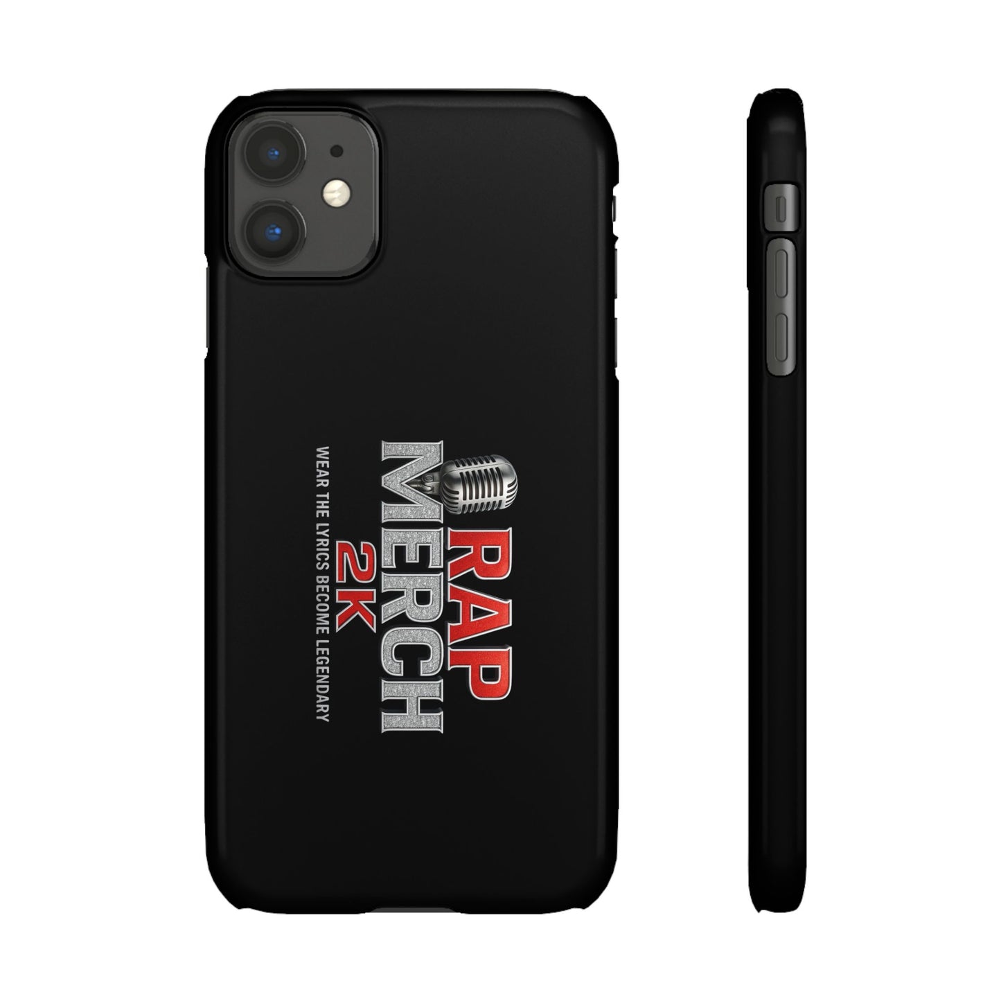 Rap Merch Snap Case for Music Lovers, Hip Hop Phone Cover, Mobile Accessories, Gift for Musicians, Trendy Phone Case