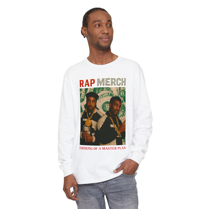 Retro Rap Long Sleeve Tee, Unisex Music Shirt, Hip Hop Tee, Vintage Rap Merchandise, Gift for Music Lovers, Streetwear Top