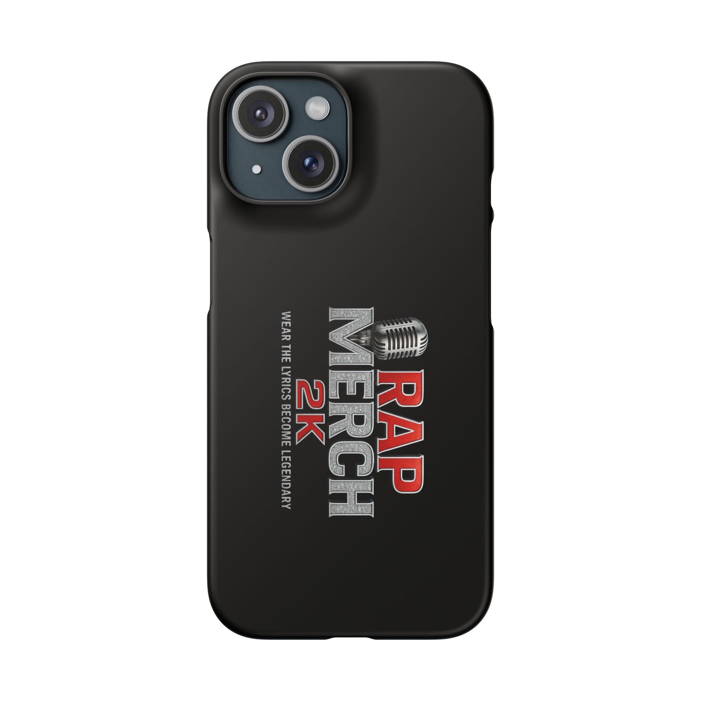 Rap Merch Snap Case for Music Lovers, Hip Hop Phone Cover, Mobile Accessories, Gift for Musicians, Trendy Phone Case
