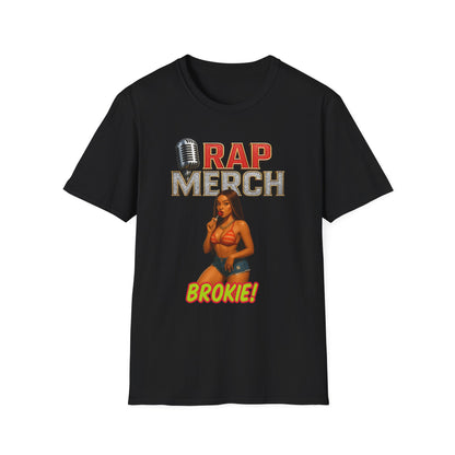 Rap Merch Unisex Softstyle T-Shirt - Fun Hip Hop Graphic Tee, Music Lover Gift, Concert Apparel, Casual Wear, Streetwear Fashion