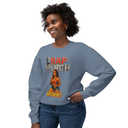 Rap Merch Unisex Crewneck Sweatshirt, Hip-Hop Apparel, Music Merchandise, Trendy Gift, Casual Wear