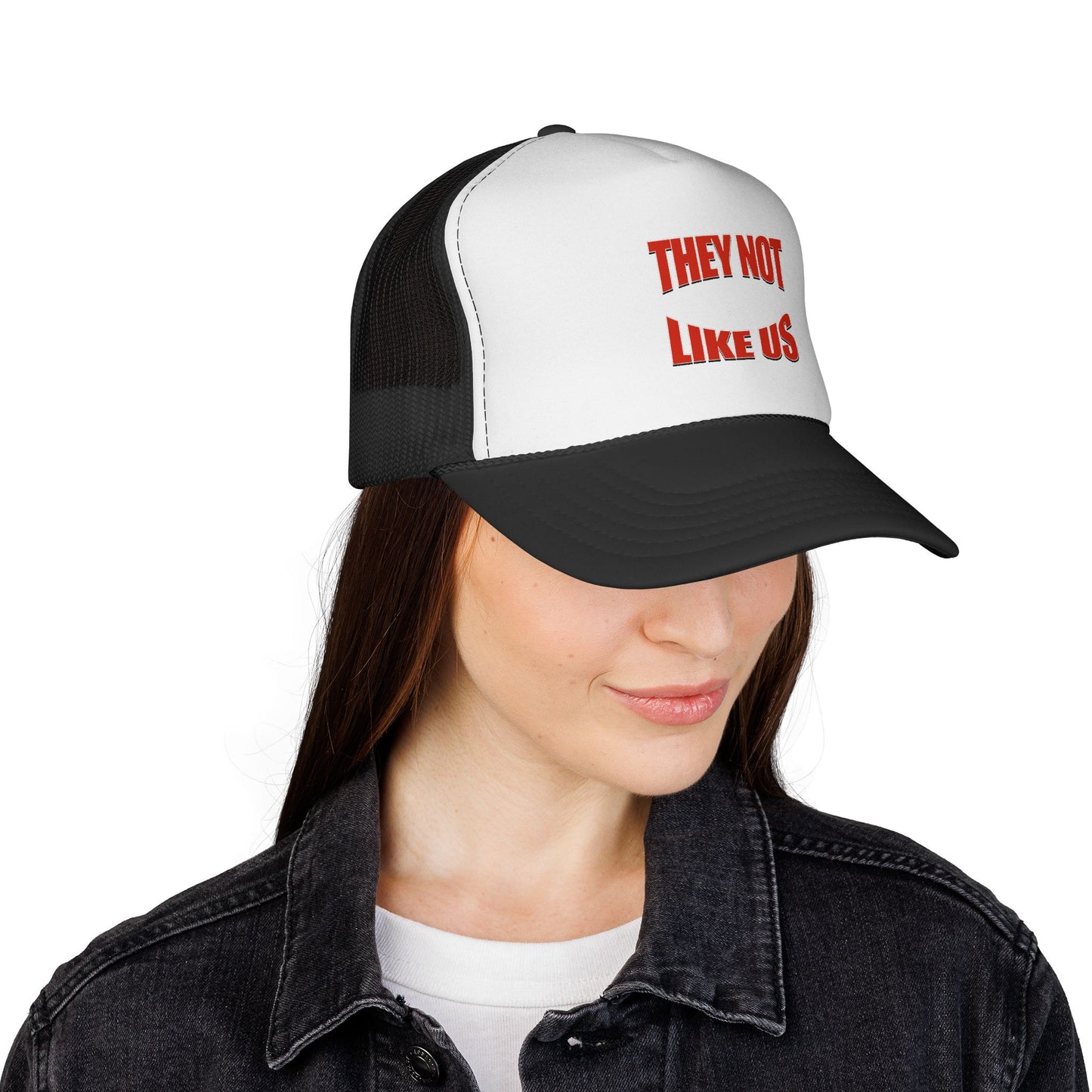 They Not Like Us Bold Statement Trucker Cap - Perfect for Casual Outings, Gifts for Friends, Outdoor Adventures, Sports Events, Summer Festivals