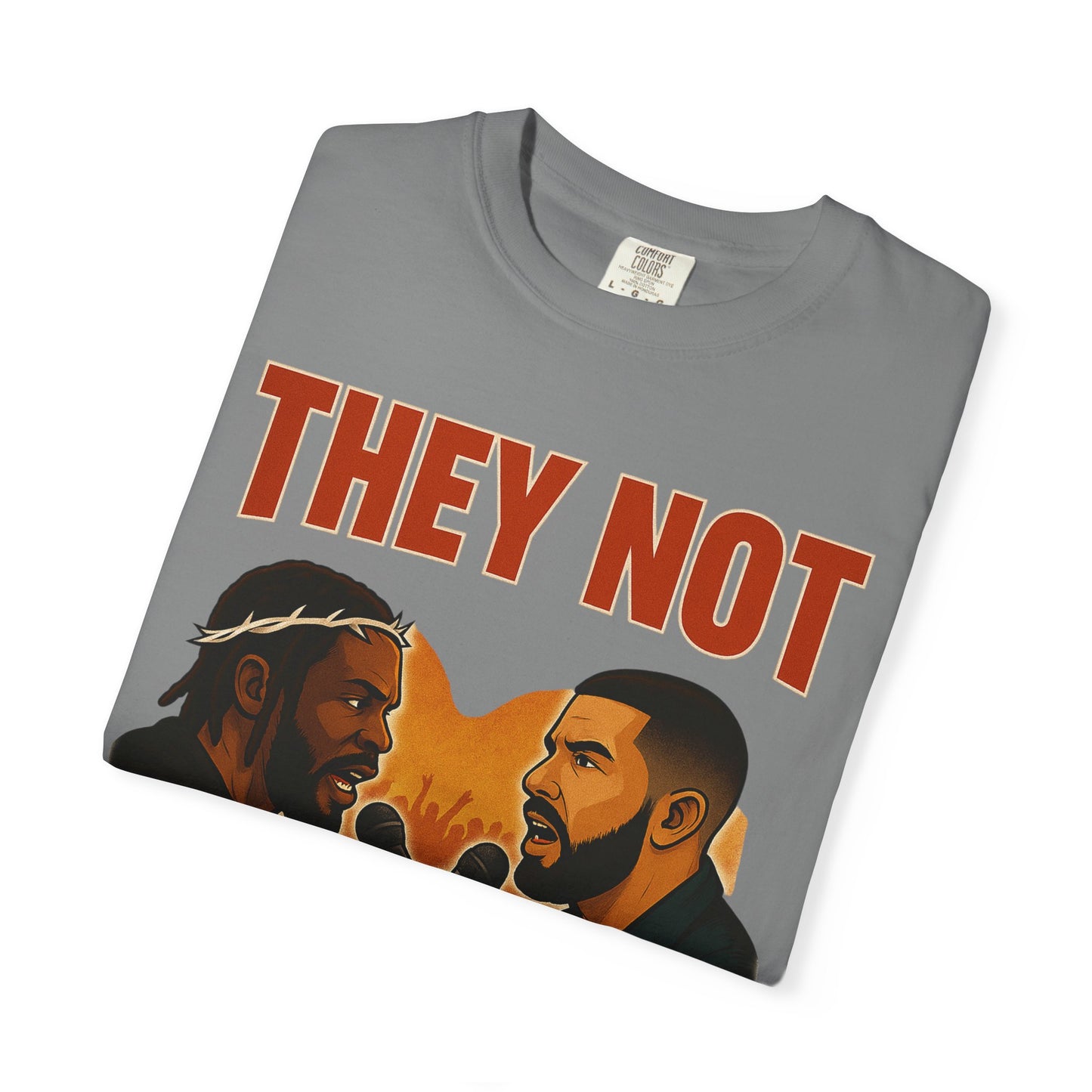 They Not Vs Like Us, Tee: Perfect for Music Lovers, Concerts, Casual Wear, Gift for Trendsetters, Versatile Everyday Style