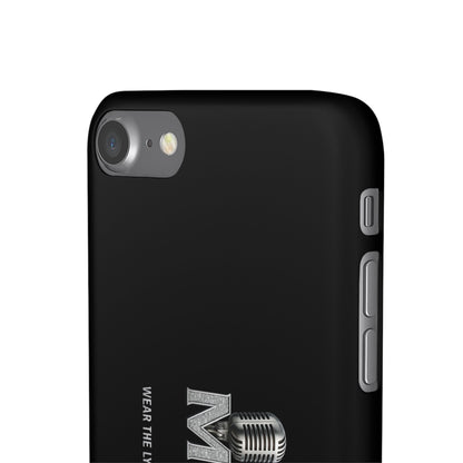 Rap Merch Snap Case for Music Lovers, Hip Hop Phone Cover, Mobile Accessories, Gift for Musicians, Trendy Phone Case